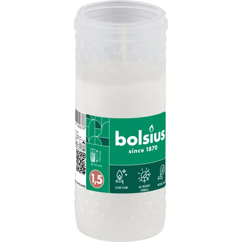 Náplň do kahanca Bolsius Gravelight RP15, 34 h, 50x120 mm, parafín