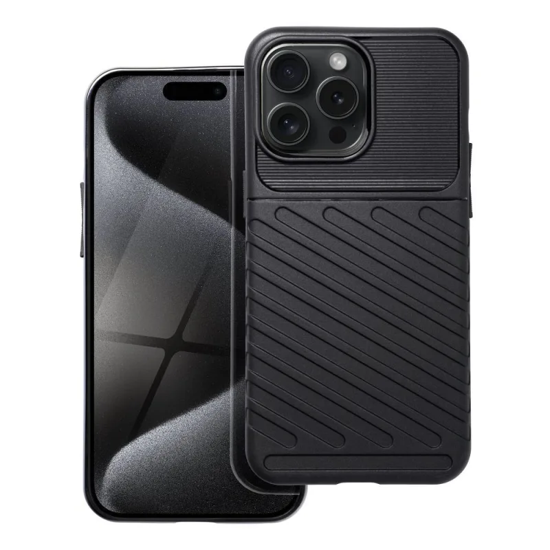 Defender Puzdro odolné protinárazové Apple iPhone 15 Pro Max Farba: Čierna