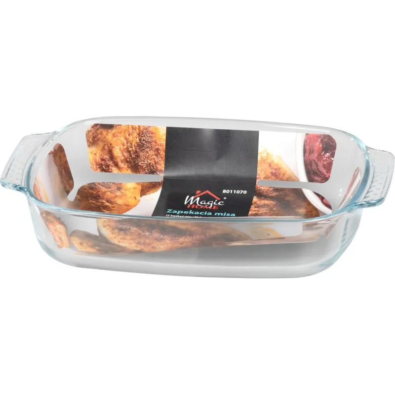 Misa MagicHome zapekacia, sklenená, obdĺžniková, pekáč, 2000 ml