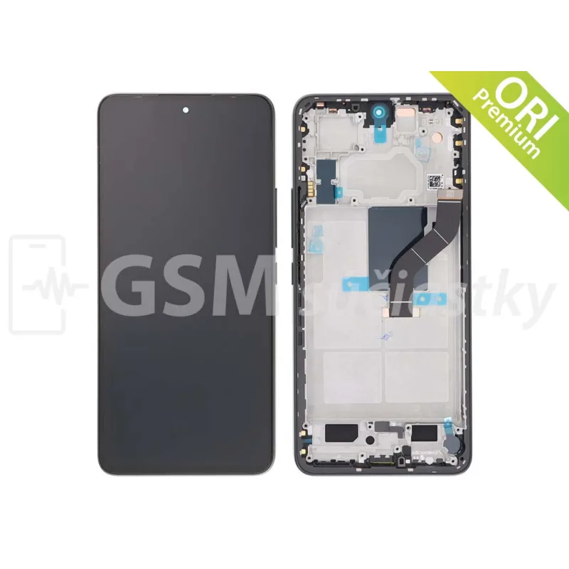 LCD Displej + Dotykové sklo Xiaomi 12 Lite 5G Farba: Čierna