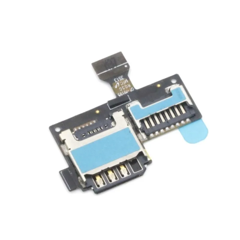 Flex kábel Samsung I9195 Galaxy S4 mini - čítačka SIM karty a pamätovej karty SD Variant:: Flex kábel