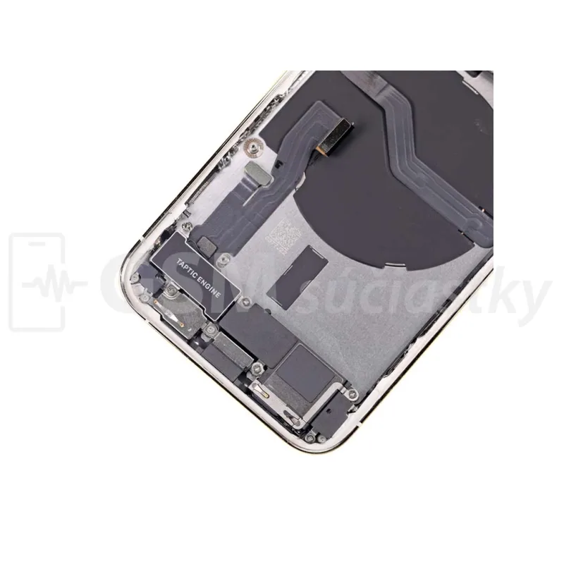 iPhone 12 Pro - Zadný Housing s Malými Dielmi - Biely