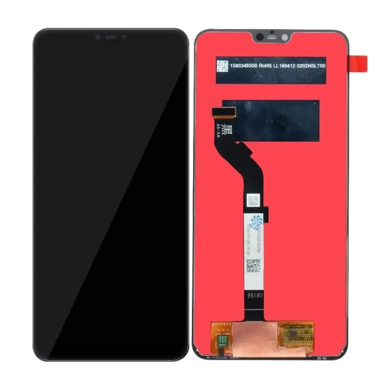 Xiaomi Mi8 Lite - LCD displej + Dotykové sklo Farba: Čierna