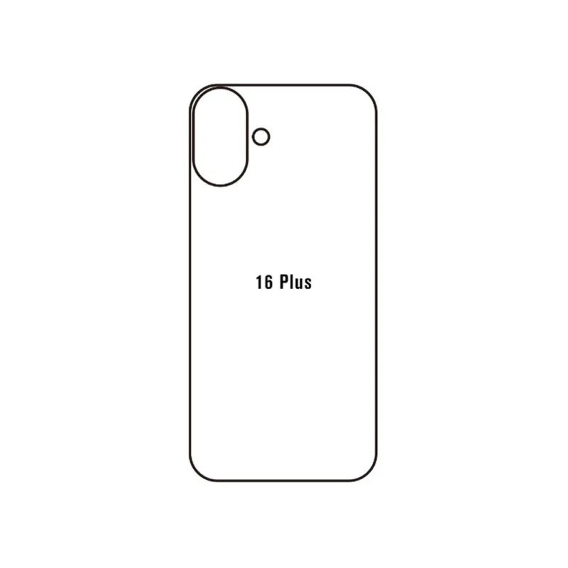 Ochranná fólia Sunshine Hydrogel pre Apple iPhone 16 Plus Variant:: zadná čirá
