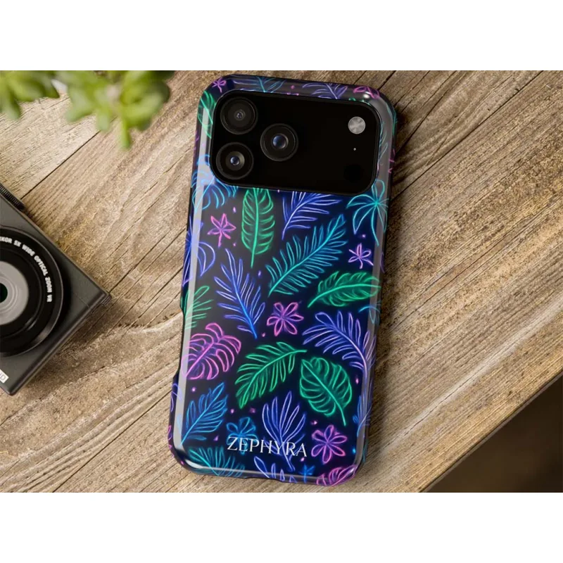 ZEPHYRA Neon Jungle - iPhone 17 Pro Kryt