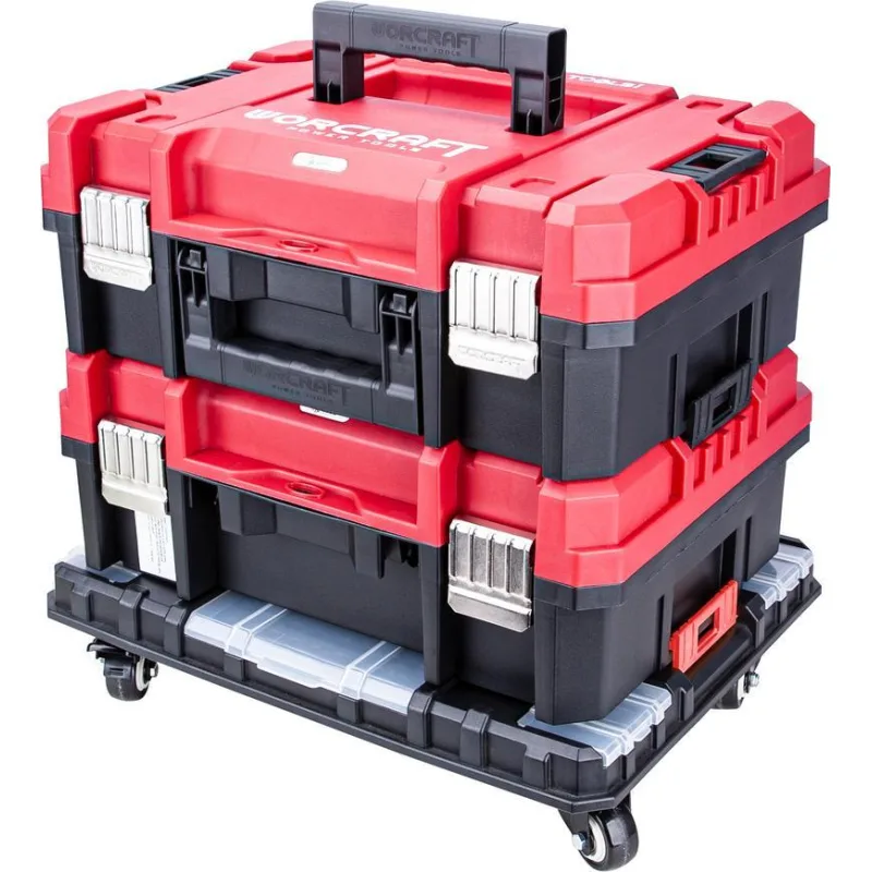 Box Worcraft XCUBE200, na náradie, platforma, na kolieskach, 46,7x35,5x4 cm