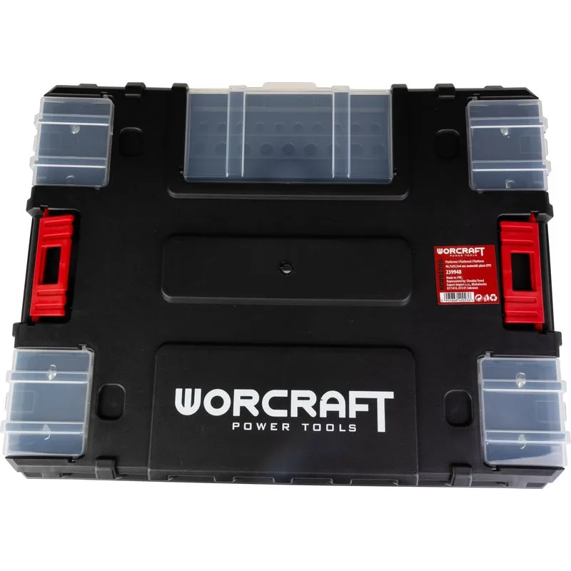 Box Worcraft XCUBE200, na náradie, platforma, na kolieskach, 46,7x35,5x4 cm