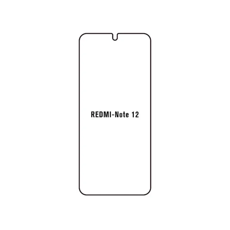 Ochranná fólia Sunshine Hydrogel pre Xiaomi Redmi Note 12 Variant:: zadná matná