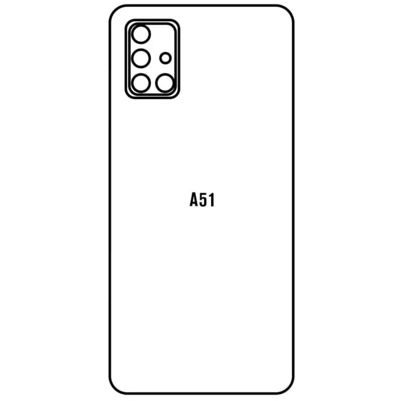 Ochranná fólia Sunshine Hydrogel pre Samsung Galaxy A51 5G (SM-A516) Variant:: zadná čirá