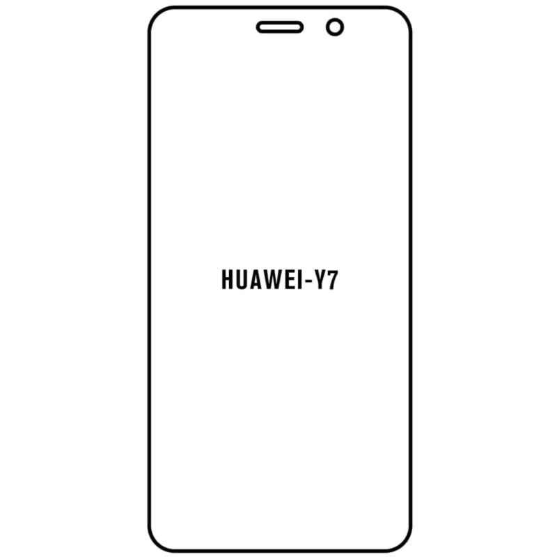 Ochranná fólia Sunshine Hydrogel pre Huawei Y7 Variant:: zadná matná