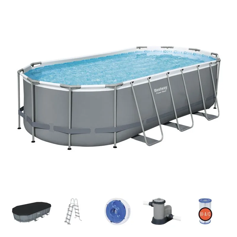 Bestway Power Steel 56710 549x274x122 cm, bazén s filtráciou