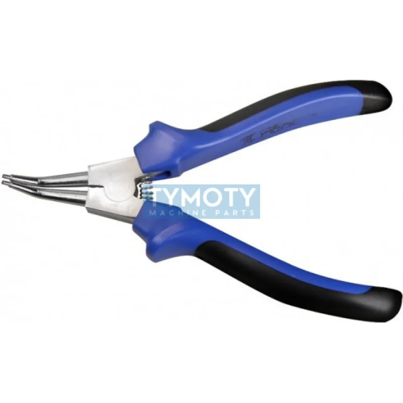 Kliešte na poistné krúžky vonkajšie zahnuté 45° 19-60 mm PVC-NiCr, Zbirovia 2324/175