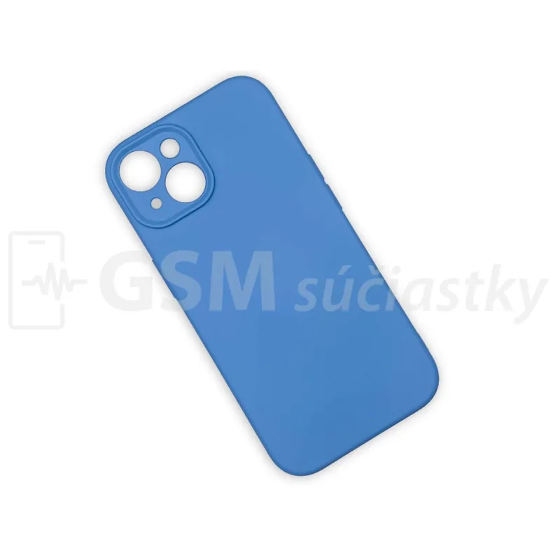 Soft Flex Silikónový kryt na mobil iPhone 15, Svetlo Modrý