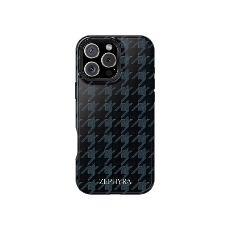 ZEPHYRA Urban Houndstooth - iPhone 16 Pro Kryt