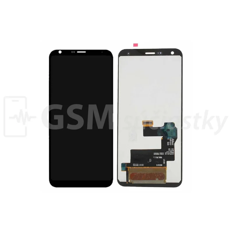 LCD Displej + Dotykové sklo LG Q7, Q610 Farba: Čierna