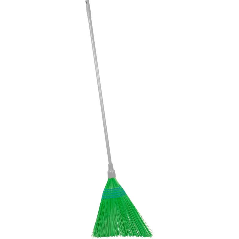 Metla Cleonix 3806G, SorgoSkew, zelená, kovová násada 153 cm, šikmá, 41×45 cm