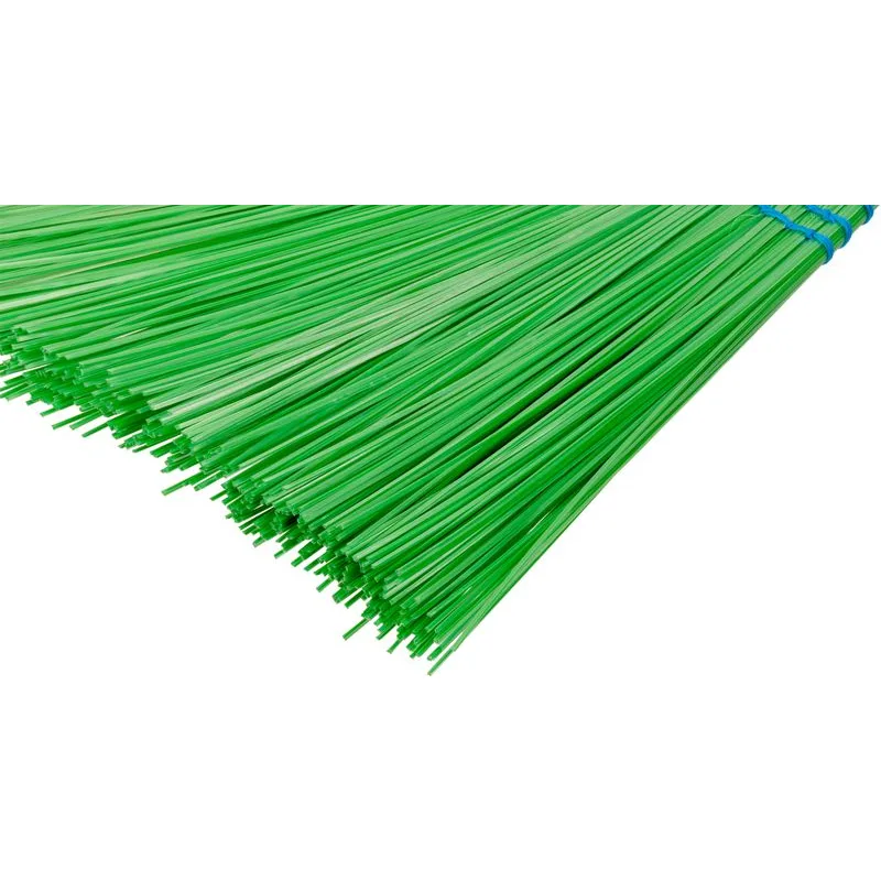 Metla Cleonix 3806G, SorgoSkew, zelená, kovová násada 153 cm, šikmá, 41×45 cm