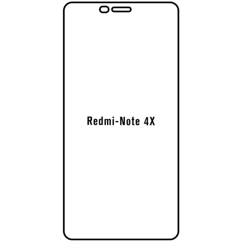 Ochranná fólia Sunshine Hydrogel pre Xiaomi Redmi Note 4X Variant:: zadná čirá