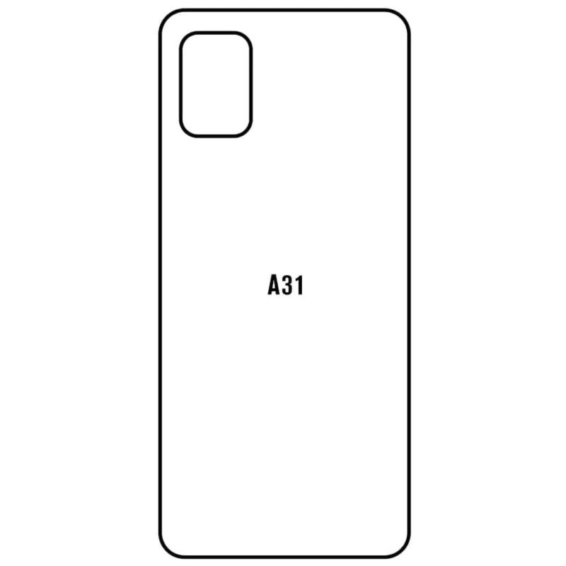 Ochranná fólia Sunshine Hydrogel pre Samsung Galaxy A31 (SM-A315) Variant:: zadná matná