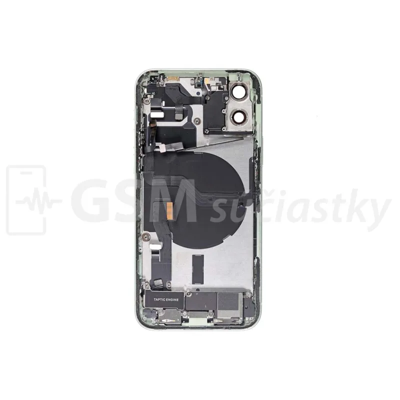 iPhone 12 mini - Zadný Housing s Malými Dielmi - Zelený