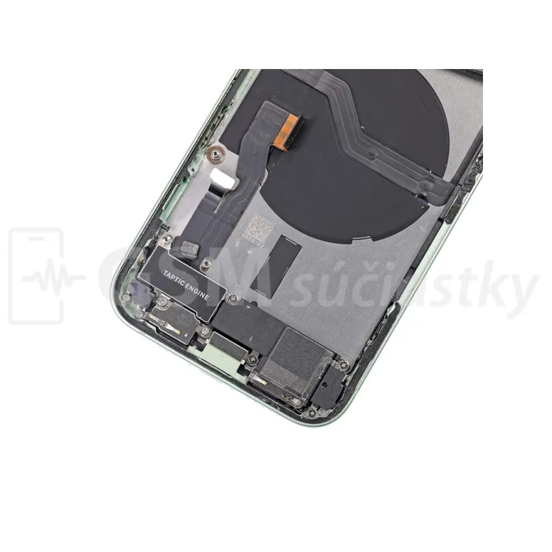 iPhone 12 mini - Zadný Housing s Malými Dielmi - Zelený