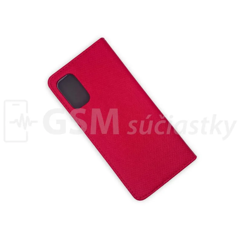 Smart Book Knižkové puzdro Xiaomi Redmi Note 10 5G, Poco M3 Pro, Červené