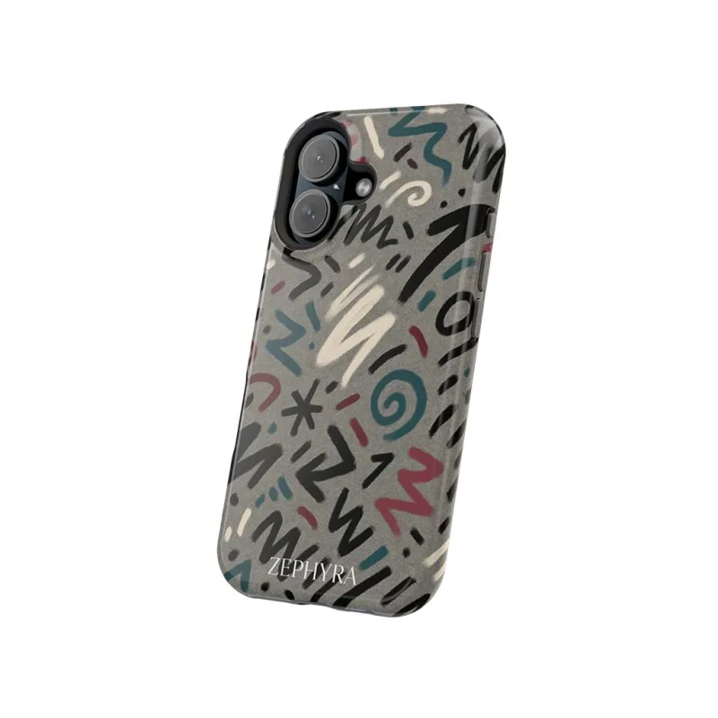 ZEPHYRA Graffiti Marks - iPhone 16 Plus Kryt