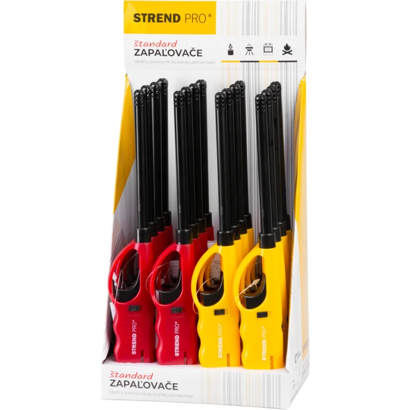 Zapaľovač Strend Pro Standard, 28 cm, plniteľný, s poistkou