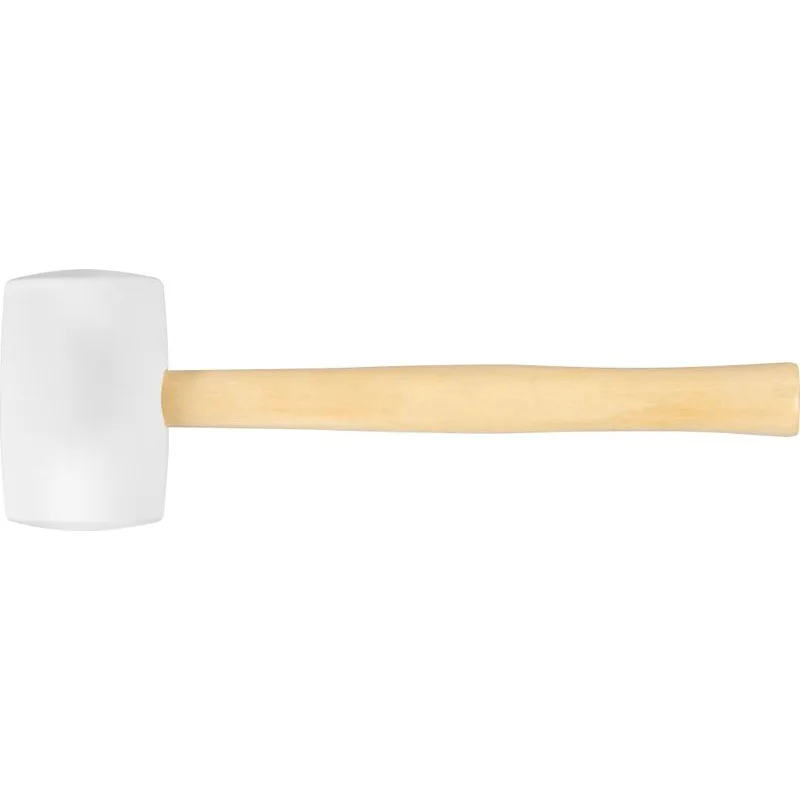 Gumené kladivo WhiteHead, 900 g, drevená rúčka