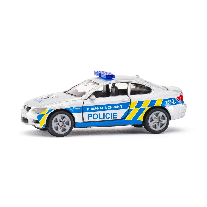 SIKU česká verzia - Polícia BMW M3 Coupé