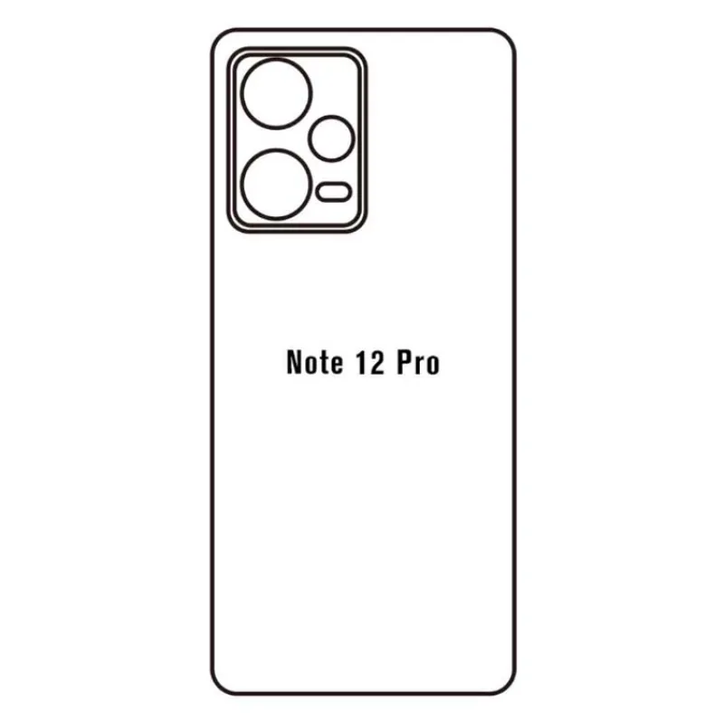Ochranná fólia Sunshine Hydrogel pre Xiaomi Redmi Note 12 Pro Variant:: predná čirá