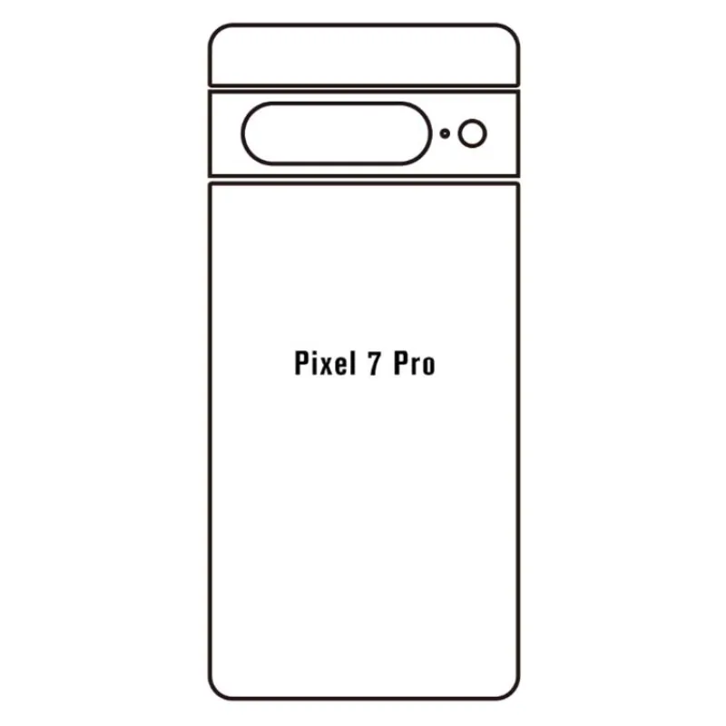 Ochranná fólia Sunshine Hydrogel pre Google Pixel 7 Pro Variant:: zadná čirá