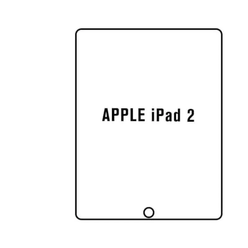 Hydrogel ochranná fólia pre Apple iPad 2 Variant:: predná čirá
