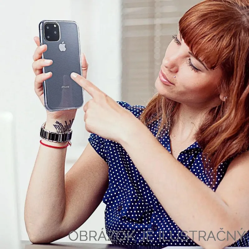 Transparentné Puzdro priesvitné silikónové Xiaomi Redmi Note 13 5G Farba: Priesvitné