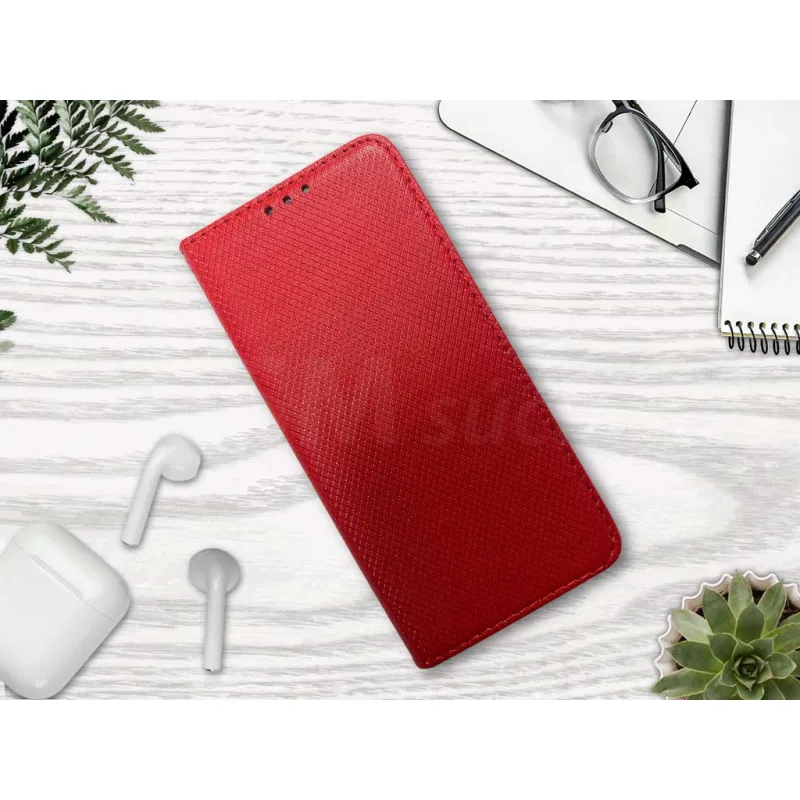 Smart Book Knižkové puzdro iPhone 13 Pro Max Farba: Červená