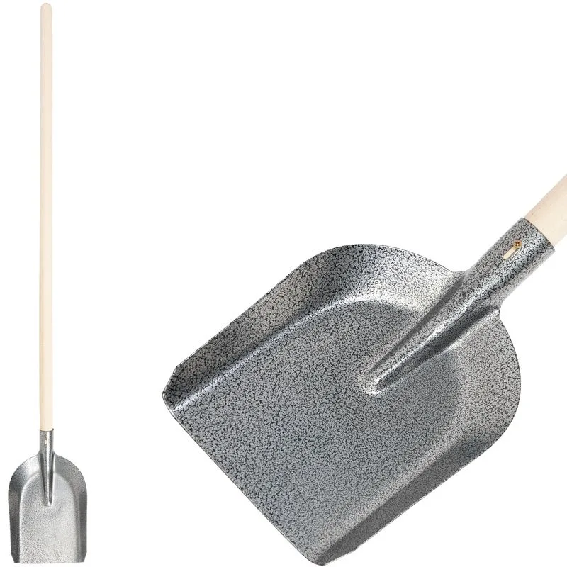 Lopata S504-4.WH Universal, 270x220 mm, s drevenou násadou