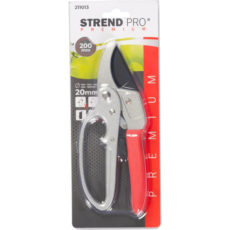 Nožnice záhradné s rohátkou Strend Pro Premium 3130-1A, kov