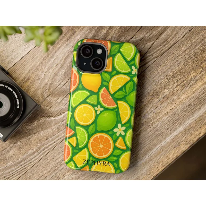 ZEPHYRA Citrus Crush - iPhone 15 Plus Kryt
