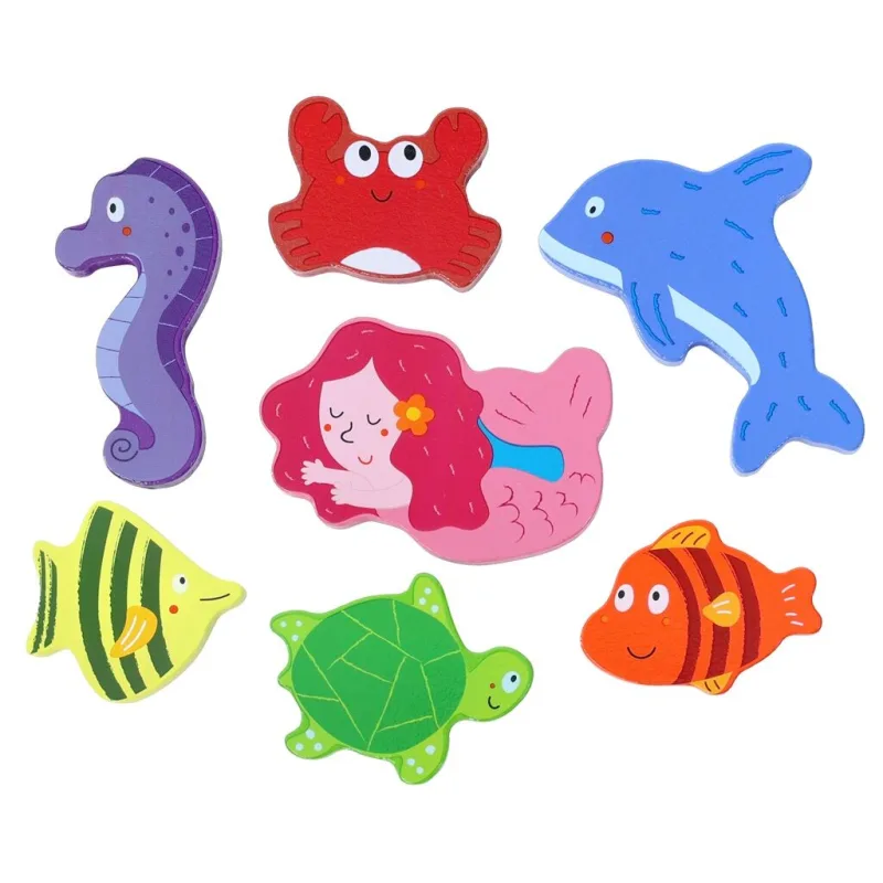 2Kids Toys Drevené puzzle Podvodný svet prepojiteľné