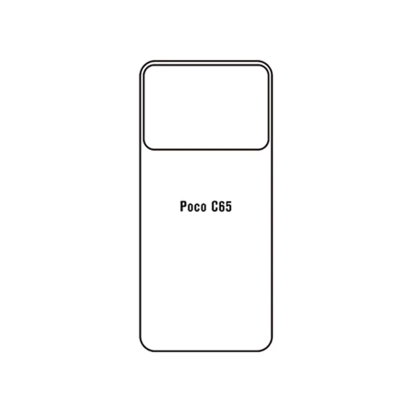 Ochranná fólia Sunshine Hydrogel pre Xiaomi Poco C65 Variant:: zadná matná