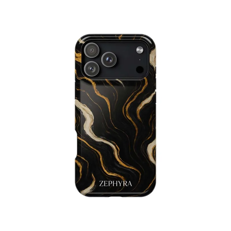 ZEPHYRA Noir Luxe Marble - iPhone 17 Pro Max Kryt
