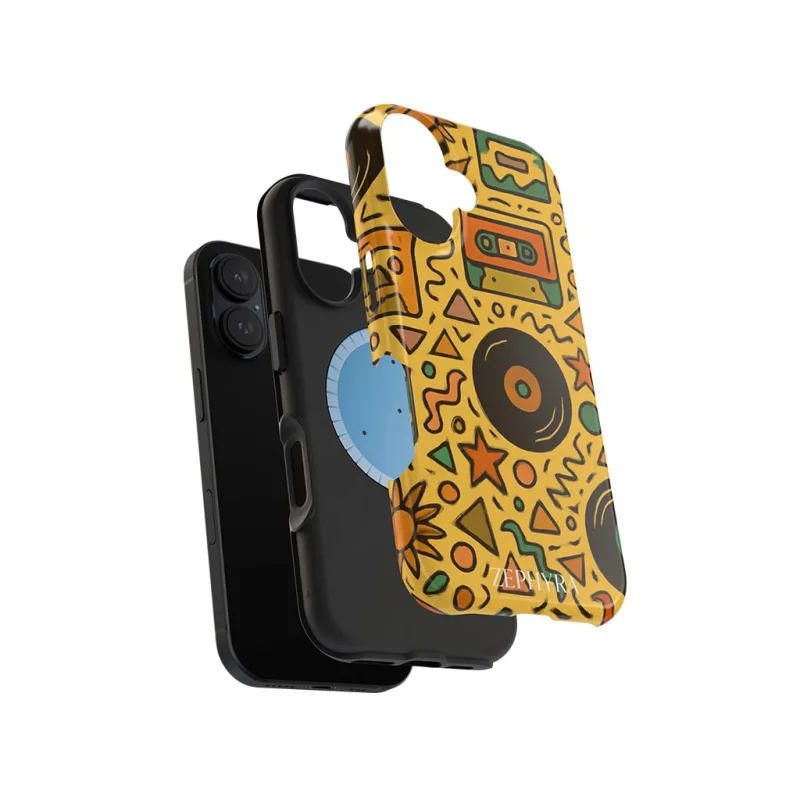 ZEPHYRA Retro Vibes - iPhone 16 Plus Kryt