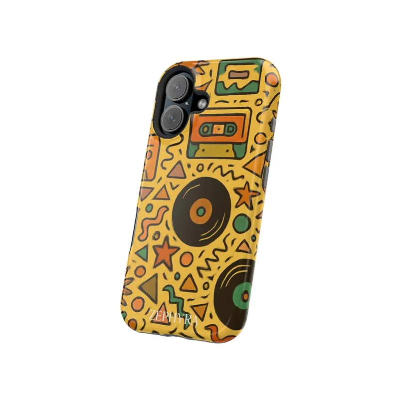 ZEPHYRA Retro Vibes - iPhone 16 Plus Kryt