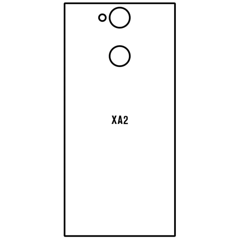 Ochranná fólia Sunshine Hydrogel pre Sony Xperia XA2 Variant:: predná matná