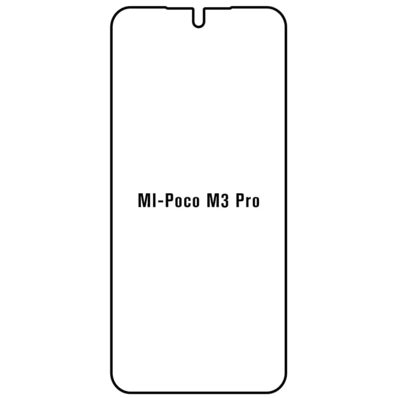 Ochranná fólia Sunshine Hydrogel pre Xiaomi Poco M3 Pro 5G Variant:: predná matná