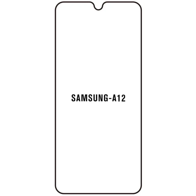 Ochranná fólia Sunshine Hydrogel pre Samsung Galaxy A12 (SM-A125, SM-A127) Variant:: zadná čirá