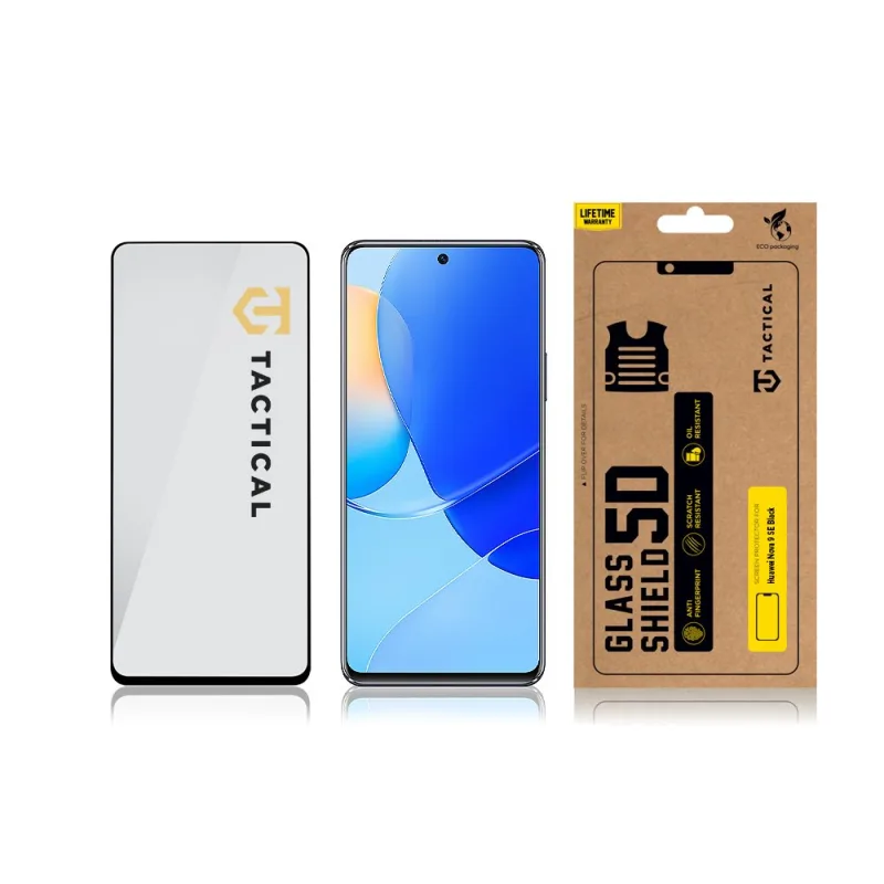 Mocolo Ochranné 5D sklo na celý displej Huawei Nova 9 SE Black