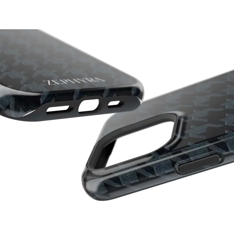 ZEPHYRA Urban Houndstooth - iPhone 15 Pro Kryt