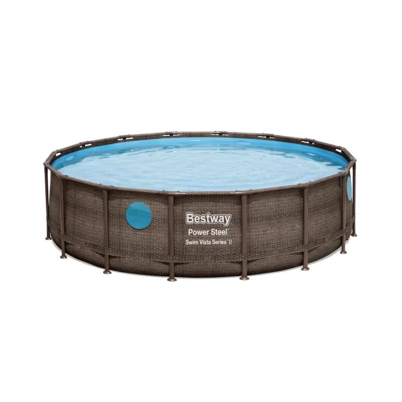 Bestway 56725 Power Steel Vista 488x122 cm, bazén s filtráciou