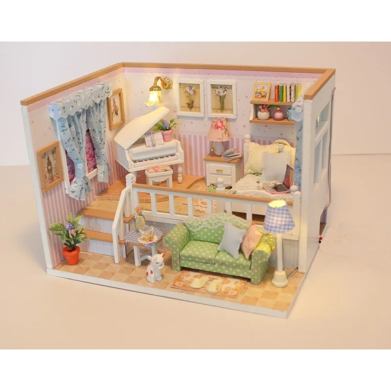 Dvěděti Miniatúra domčeka Domov tvojich snov